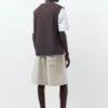 Pantaloncini Bermuda 100% lino Pantaloncini Bermuda 100% lino