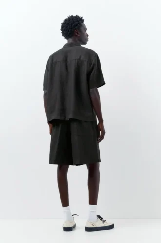 Pantaloncini Bermuda 100% lino