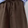 Pantaloncini Bermuda 100% lino Pantaloncini Bermuda 100% lino