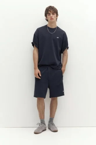 Pantaloncini Bermuda jogger con logo