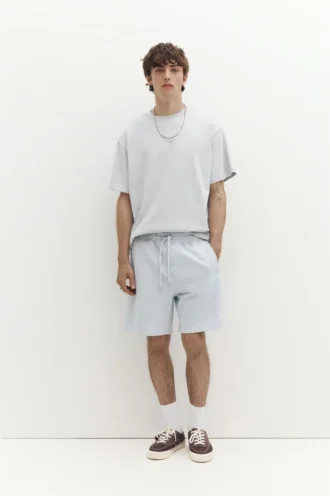 Pantaloncini Bermuda jogger con logo