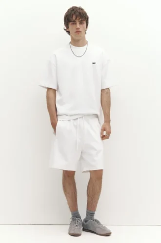 Pantaloncini Bermuda jogger con logo