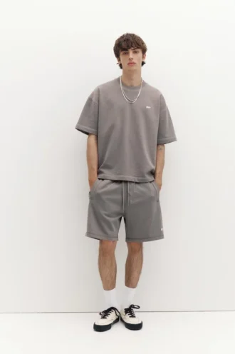 Pantaloncini Bermuda jogger con logo