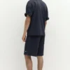 Pantaloncini Bermuda jogger con logo Pantaloncini Bermuda jogger con logo