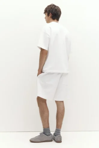 Pantaloncini Bermuda jogger con logo