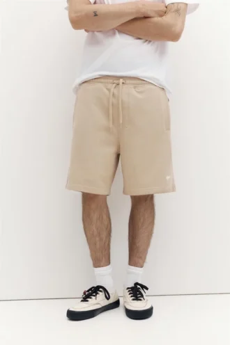 Pantaloncini Bermuda jogger con logo