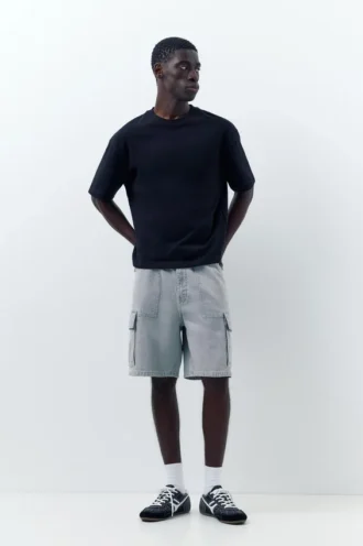 Pantaloncini cargo larghi