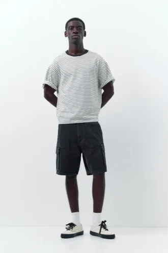 Pantaloncini cargo larghi