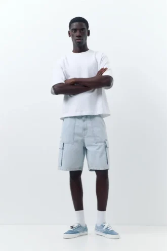 Pantaloncini cargo larghi