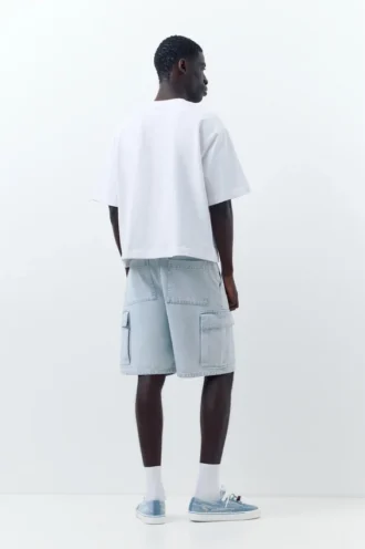 Pantaloncini cargo larghi