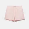 Pantaloncini da bagno a righe in seersucker