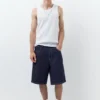 Pantaloncini in denim dal taglio ampio