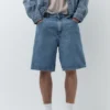Pantaloncini in denim dal taglio ampio