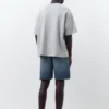 Pantaloncini in denim dal taglio standard