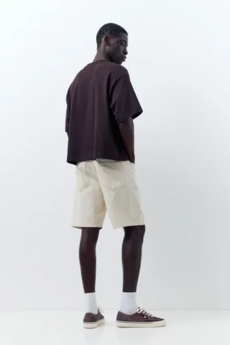 Pantaloncini in denim dal taglio standard