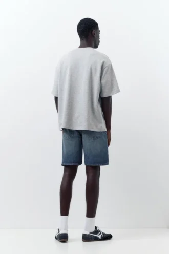 Pantaloncini in denim dal taglio standard