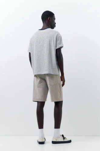 Pantaloncini in denim dal taglio standard