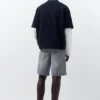 Pantaloncini in denim dal taglio standard Pantaloncini in denim dal taglio standard