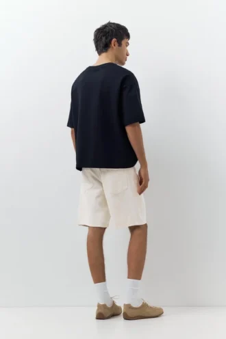 Pantaloncini in denim dal taglio standard