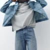 Pantaloncini in denim dal taglio standard