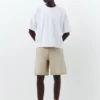 Pantaloncini in denim dalla vestibilità comoda e ampia Pantaloncini in denim dalla vestibilità comoda e ampia