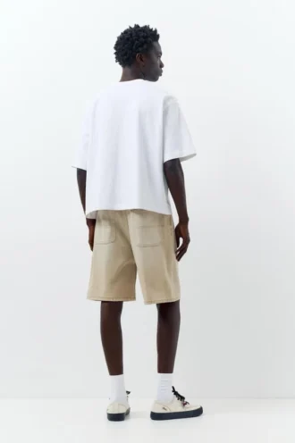 Pantaloncini in denim dalla vestibilità comoda e ampia