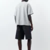 Pantaloncini in denim dalla vestibilità comoda e ampia Pantaloncini in denim dalla vestibilità comoda e ampia