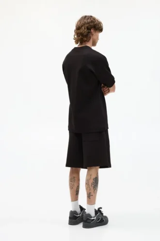 Pantaloncini in felpa interlock