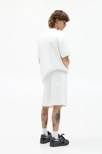 Pantaloncini in felpa interlock