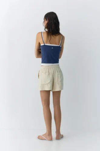 Pantaloncini in lino