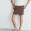 Pantaloncini sportivi morbidi al tatto