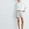 Pantaloncini sportivi morbidi al tatto