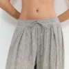 Pantaloni a cavallo basso a quadri Pantaloni a cavallo basso a quadri