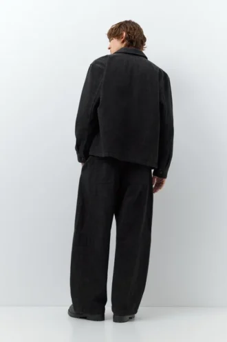 Pantaloni a gamba dritta con cuciture