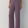 Pantaloni a gamba dritta in crêpe Pantaloni a gamba dritta in crêpe