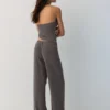 Pantaloni a gamba dritta in crêpe Pantaloni a gamba dritta in crêpe