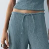 Pantaloni a gamba larga in crêpe Pantaloni a gamba larga in crêpe