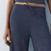 Pantaloni a gamba larga in crêpe Pantaloni a gamba larga in crêpe