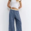 Pantaloni a quadri in stile pigiama con pinces Pantaloni a quadri in stile pigiama con pinces