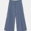 Pantaloni a quadri in stile pigiama con pinces Pantaloni a quadri in stile pigiama con pinces