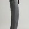 Pantaloni a zampa in maglia Pantaloni a zampa in maglia