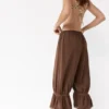 Pantaloni bloomer marroni Pantaloni bloomer marroni