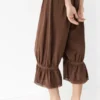Pantaloni bloomer marroni Pantaloni bloomer marroni