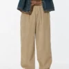 Pantaloni da jogging larghi in velluto a coste Pantaloni da jogging larghi in velluto a coste