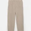 Pantaloni da jogging larghi in velluto a coste
