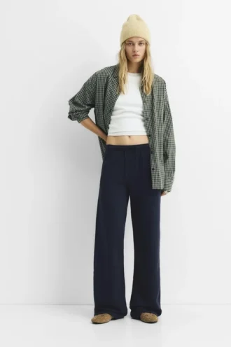 Pantaloni da tuta a gamba larga