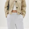 Pantaloni da tuta a gamba larga con cucitura Pantaloni da tuta a gamba larga con cucitura