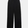 Pantaloni da tuta a gamba larga con cucitura Pantaloni da tuta a gamba larga con cucitura