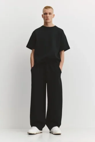 Pantaloni da tuta in interlock a palloncino
