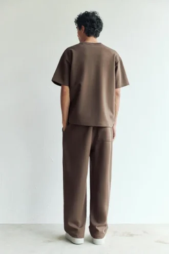Pantaloni da tuta in interlock a palloncino
